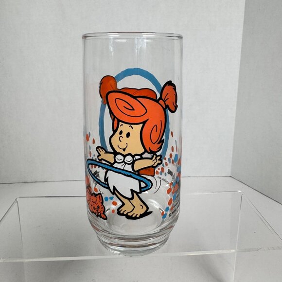 Other - Vintage 1986 Flintstone Kids Wilma Pizza Hut Promotional Drinking Glass